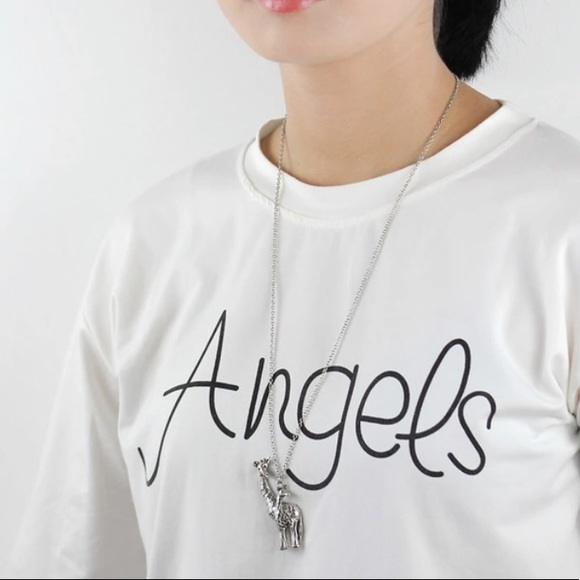 Giraffe Necklaces Momma & Baby or Single NWT - Picture 7 of 8